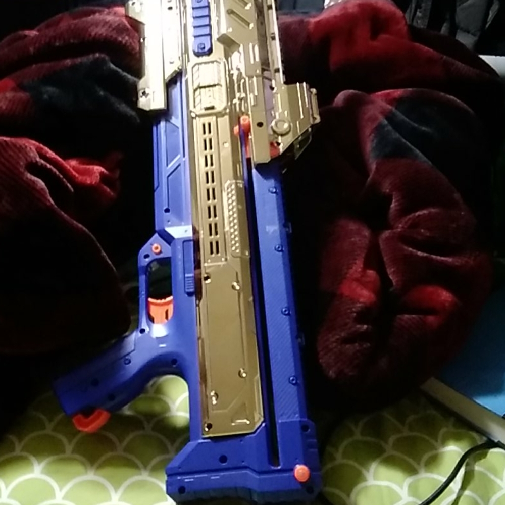 A nervous gun